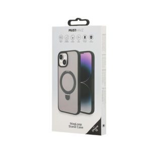 Θηκη Musthavz MagLoop Με MagSafe και Stand Για Apple iPhone 15 Μαυρη