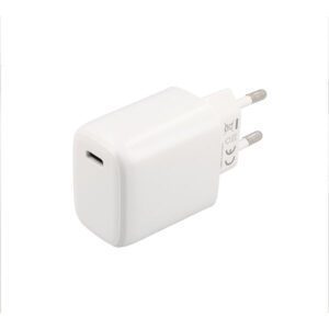 Φορτιστης Σπιτιου Musthavz PD Με Θυρα Usb C 20W Ασπρος