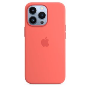 Θηκη Σιλικονης για Apple iPhone 13 Pro Με MagSafe Original Pink