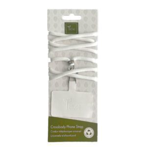 Λουρακι Λαιμου Crossbody BIOnd Universal Για Κινητα Ασπρο