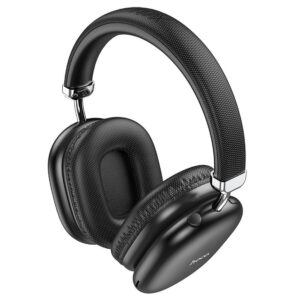HOCO wireless bluetooth headphones W35 Max Θυρα Aux & Υποδ Micro SD Μαυρα