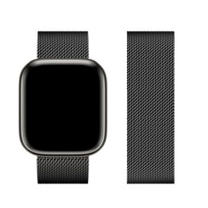 FORCELL F-DESIGN FA03 magnetic stainless steel for APPLE Watch 42 /44 / 45 / 49 mm black