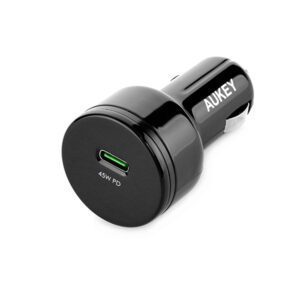 Φορτιστης Αυτοκινητου Aukey Expedition με Θυρα Usb C PD 45W