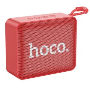HOCO bluetooth / wireless speaker Gold Brick Sports BS51 red (FM, TF card, USB flash drive)