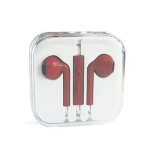 Hands free GNG Stereo 3.5mm Κοκκινο Με Switch V.2