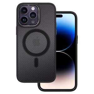 Tel Protect Magnetic Carbon Case for Iphone 13 Pro Black