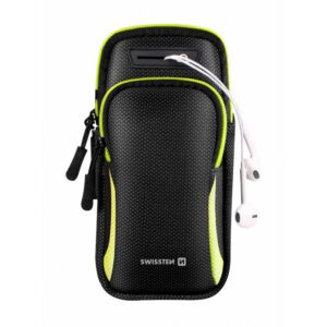 Τσαντακι Μπρατσου Swissten Για Κινητο Εως 6.7" Μαυρο