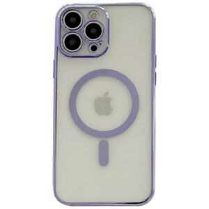Tel Protect Magsafe Luxury Case for Iphone 12 Pro Purple