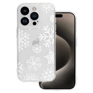 TEL PROTECT Christmas Clear Case for Iphone 16 Pro Max Design 4