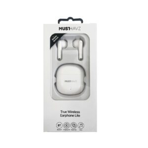Bluetooth Ακουστικα Musthavz True Lite Wireless Ασπρο