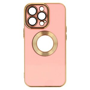 Beauty Case for Iphone 13 Pro pink-gold