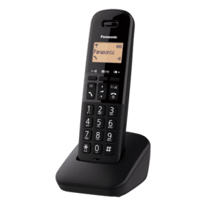 Ασύρματο Ψηφιακό Τηλέφωνο Panasonic KX-TGB610GRW Μαύρο-Λευκό