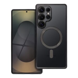 Θηκη Electro Με MagSafe & Τζαμι Καμερας Για Samsung Galaxy S25 Ultra Μαυρη