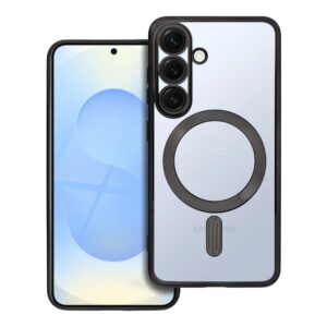 Θηκη Electro Με MagSafe & Τζαμι Καμερας Για Samsung Galaxy S25 Μαυρη