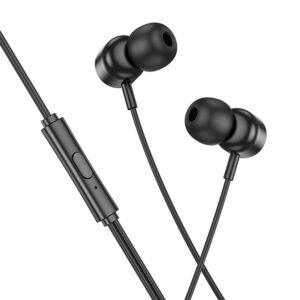 Hands Free Hoco In Ear Type C Με Μικρόφωνο M122 Μαυρο