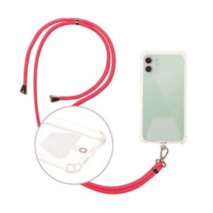 Λουρακι Λαιμου Crossbody Universal Για Κινητα Κοκκινο