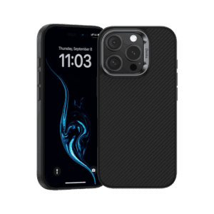 Benks Magnetic Armor Pro Kevlar Case Metal Frame 600D for Iphone 16 Pro Max black