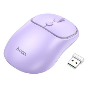 Ασυρματο Ποντικι Hoco 2,4G & Bluetooth 1600 dpi GM25 romantic purple