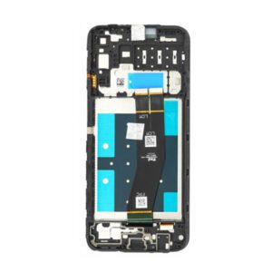 Οθονη Για Samsung A14 4G A145 Με Τζαμι Μαυρο κ Frame OEM