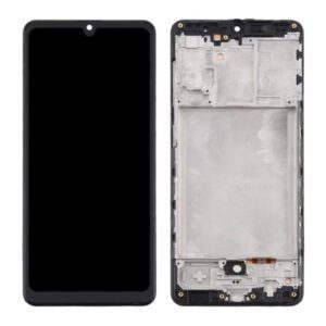 Οθονη Για Samsung A31 A315F Με Τζαμι Μαυρο κ Frame OEM