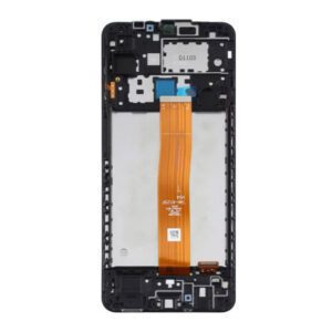 Οθονη Για Samsung A12 Nacho A127 Με Τζαμι Μαυρο κ Frame OEM