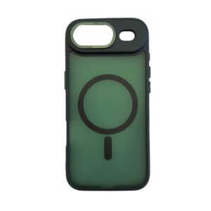 Θηκη TPU Με Magsafe Για Apple iPhone 17 Air Semi Clear Πρασινη