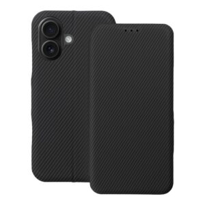 FOLIO Side Magnet book case for IPHONE 16 black