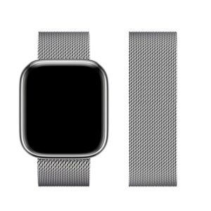 FORCELL F-DESIGN FA03 magnetic stainless steel strap for APPLE Watch 42/44/45/49 mm silver