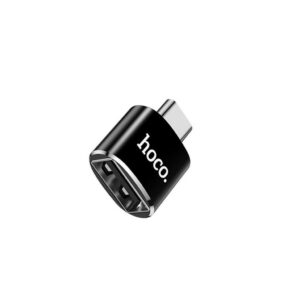 Αντάπτορας Hoco UA5 USB-C σε USB A Μαύρο OTG 2.4A