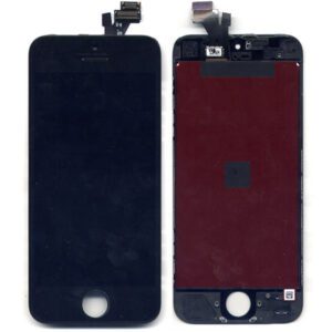 Οθονη Για Apple iPhone 5 Με Τζαμι Μαυρο Grade A