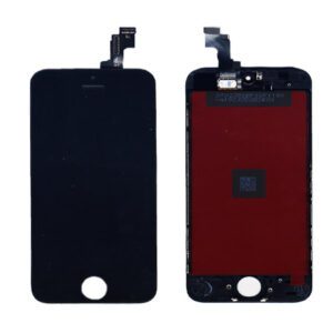 Οθονη Για Apple iPhone SE Με Τζαμι Μαυρο Xωρις Ηome Grade A