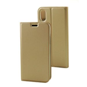 Θηκη Book DD Skin Pro Για Apple iPhone X / Xs Χρυση