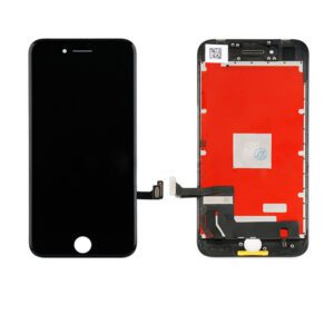 Οθονη Για Apple iPhone 8/SE 2020/SE 2022 Με Τζαμι Μαυρο Grade A