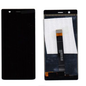 Οθονη Για Nokia 3 Με Τζαμι Μαυρο Grade A