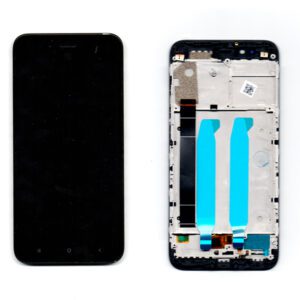 Οθονη Για Xiaomi Mi A1 Με Τζαμι Μαυρο και Frame Grade A