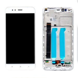 Οθονη Για Xiaomi Mi A1 Με Τζαμι Ασπρο και Frame Grade A