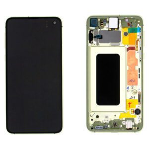 Οθονη Για Samsung G970F Galaxy S10e Με Τζαμι κ Frame Κιτρινο OR