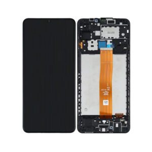 Οθονη Για Samsung Galaxy A12 A125F Με Τζαμι κ Frame Μαυρο OEM