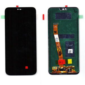 Οθονη Για Huawei Honor 10 Με Τζαμι Μαυρο Χωρις Fingerpring GradA