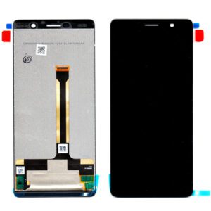 Οθονη Για Nokia 7 Plus Με Τζαμι Μαυρο Grade A