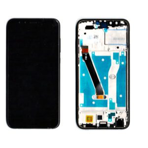 Οθονη Για Huawei Honor 9 Lite Με Τζαμι και Frame Μαυρο Grade A
