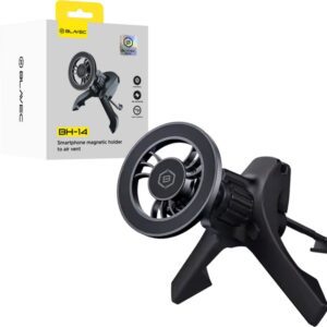Βαση Αυτοκινητου Αεραγωγου Blavec Μαγνητικη Με Magsafe BH14 Μαυρη