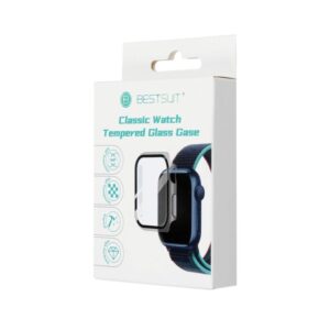 Θηκη Bestsuit Με Hybrid Glass Για Apple Watch Ultra 1/2/3 49mm - Μαυρη