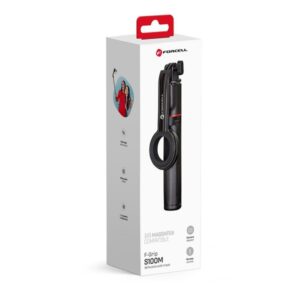 Selfie Stick Forcell F-GRIP MagSelfie S100M Mε Λειτουργια Τριποδου, Σταθεροποιητη & Aσυρματο Tηλεχειριστηριο 21-104cm Mαυρο