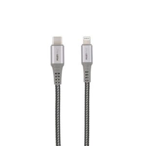 Καλωδιο Φορτισης & Data Musthavz Nylon Usb C Σε Lightning 1m MFi