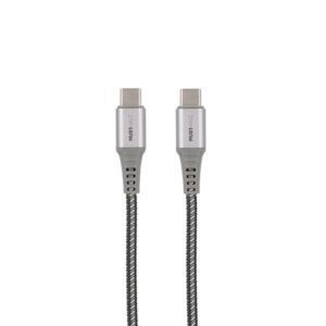 Καλωδιο Φορτισης & Data Musthavz Nylon Usb C Σε Usb C 1m