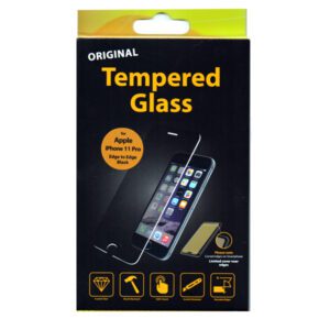 Προστατευτικο Τζάμι Οθονης TT Edge to Edge Μαυρο iPhone 11 Pro