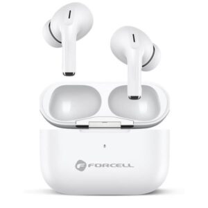 Bluetooth Ακουστικα Forcell F-AUDIO Master Pro TWS Λευκα