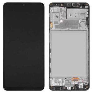 Οθονη Για Samsung Galaxy A22 4G Oled Με Τζαμι κ Frame Μαυρο OEM