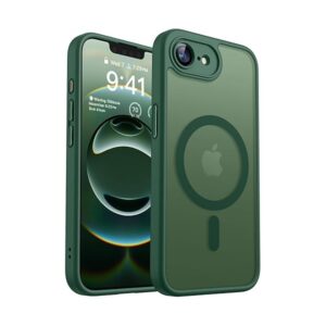 Θηκη TPU Με Magsafe Για Apple iPhone 7/8/SE 2020/SE 2022 Semi Clear Πρασινη